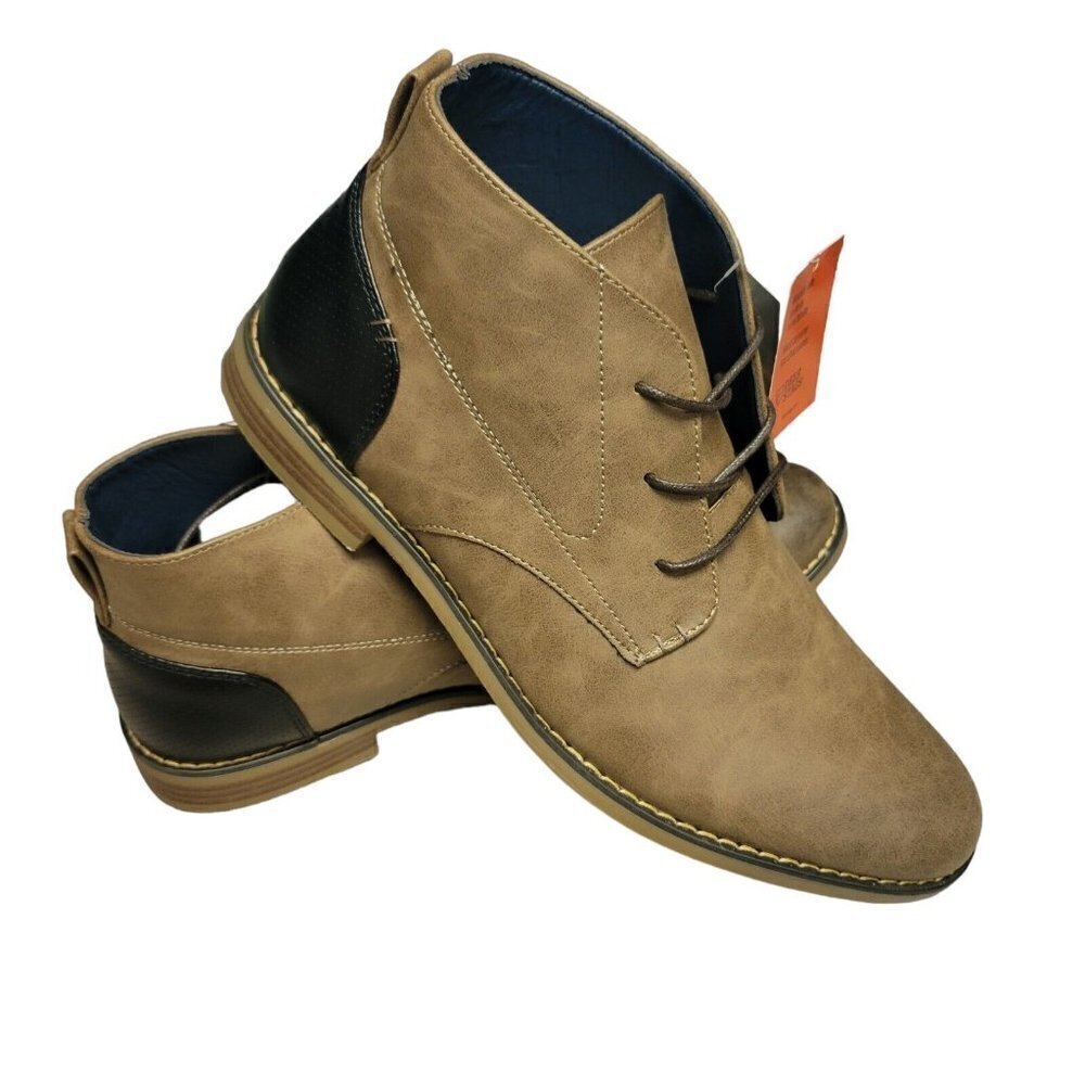 DEER Stags Mark Dress Comfort Lace-up Boots.  Size 9. New In Box